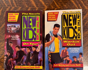 New Kids on the Block: de romans. Op tournee, trainen, tussen broers. door R. Paul Yockey, Seth McEvoy en Laure Smith.