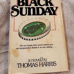 Harris, Thomas. Black Sunday. 1st. DJ. 1975