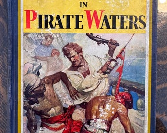 Yankee Ships in Pirate Waters door Rupert Sargent Holland, Schoonover Art