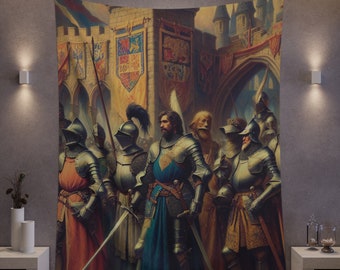 Ridders van het Koninklijk Fort - Wandtapijt