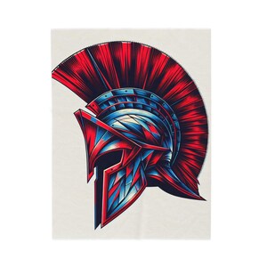 Warrior&#39;s Shield of Courage - Plush Blanket