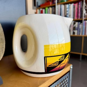 Vintage Inez Wing Ute Mountain Pottery Ceramic Pitcher Form E-13