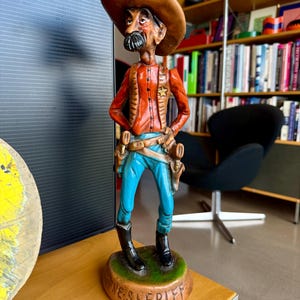 ドイツ　1940-50年代　ビンテージ　カウボーイ フィギュア Vintage 1940s Chalkware Cowboy - Etsy