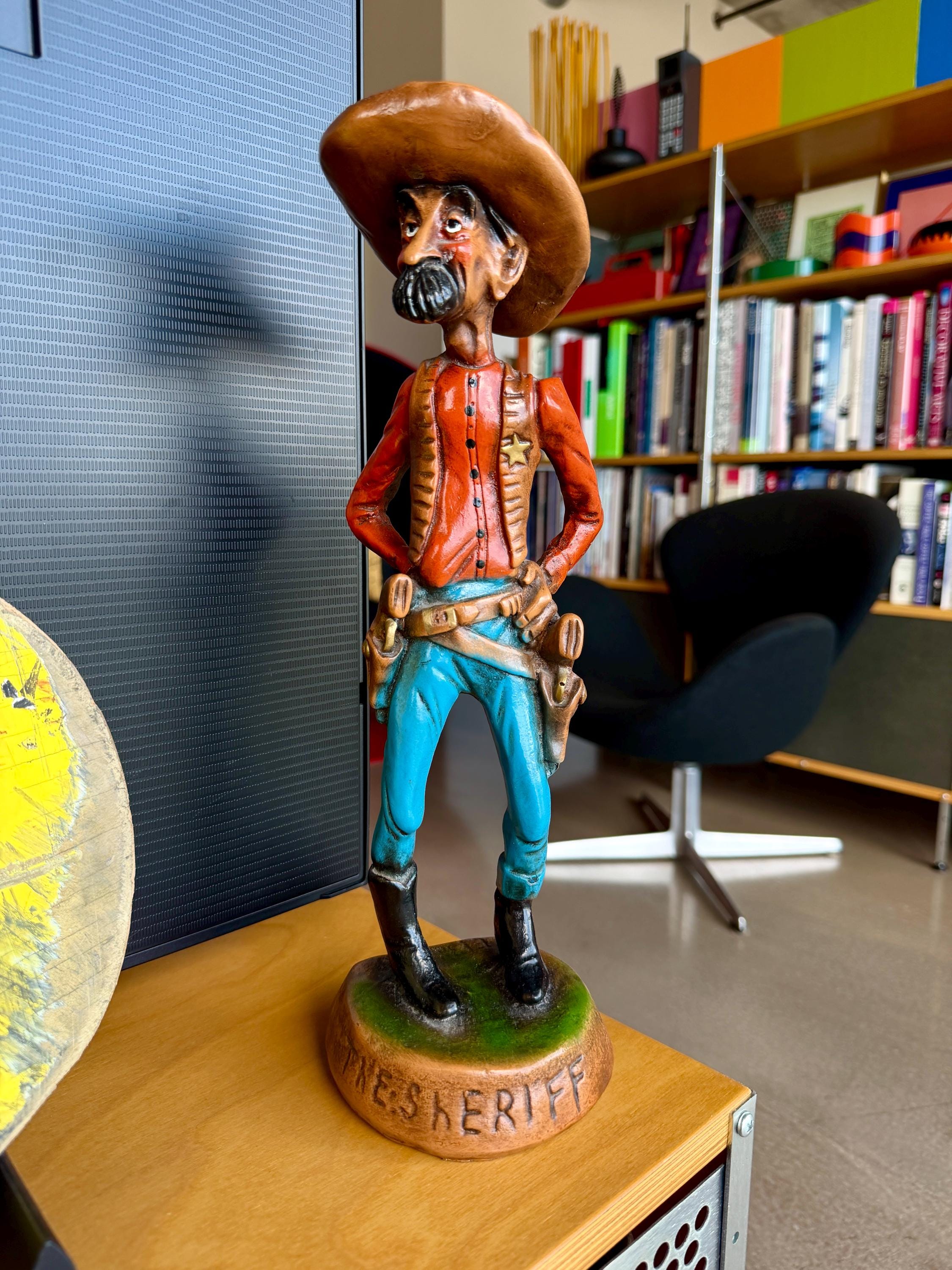 アンティーク　カウボーイ像 約96cm オースティン　ビンテージ Vintage 1940s Chalkware Cowboy - Etsy