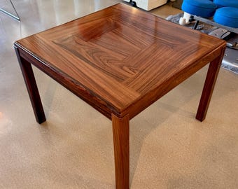 1960s Danish Rosewood Henning Kjærnulf for Vejle Stole og Mid-Century Modern  Side Coffee Table