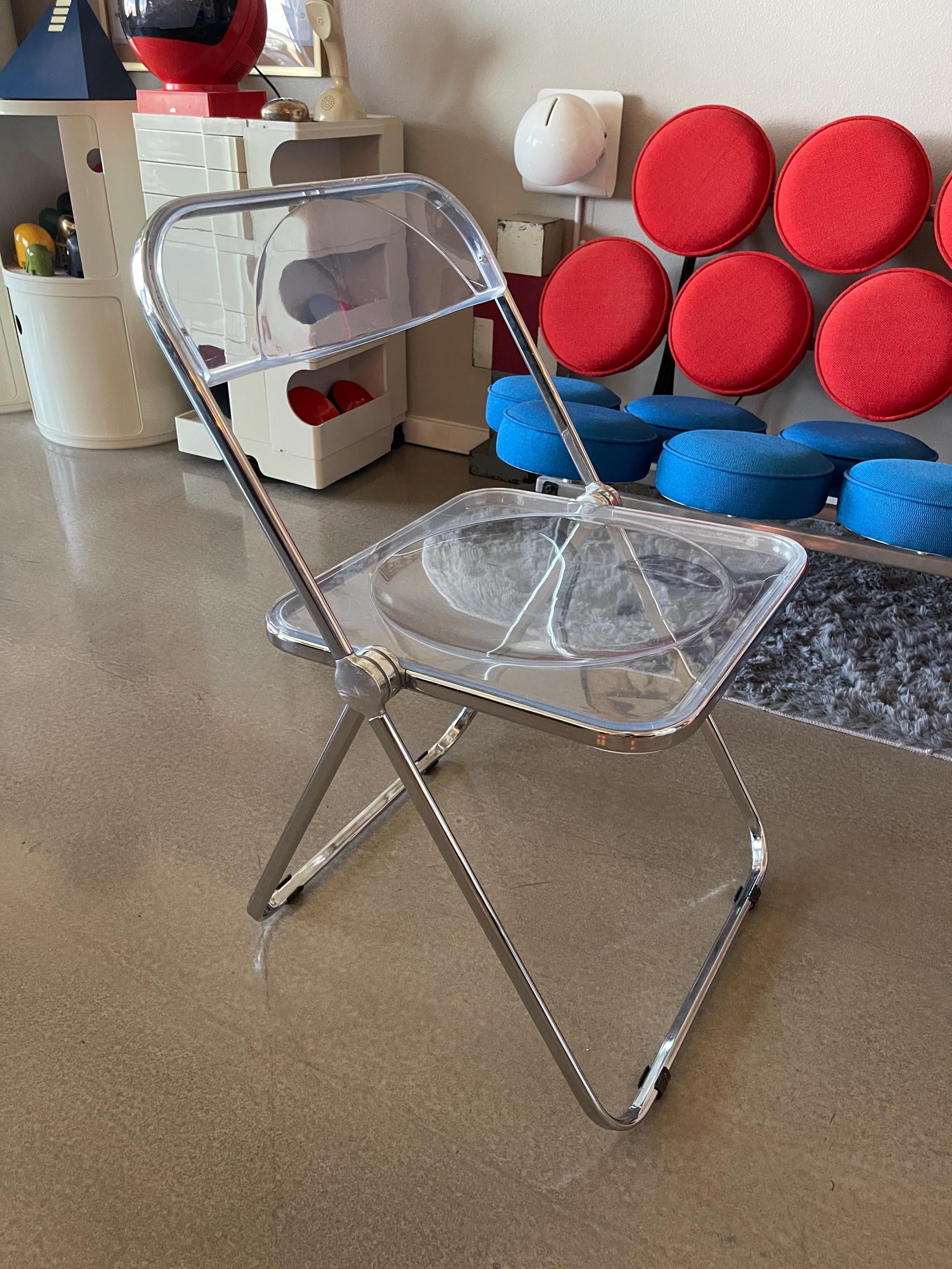 Giancarlo Sedia Plia Piretti Sedie Pieghevoli Castelli Set Di