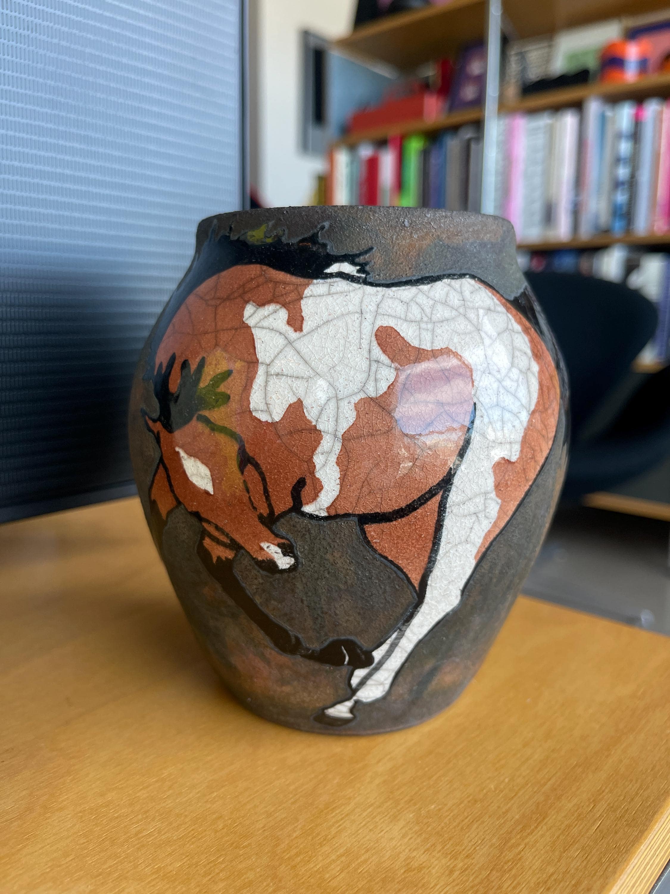 Signed Melinda Ishida Forster Raku Ceramic Horse Vase Sculpture - Etsy