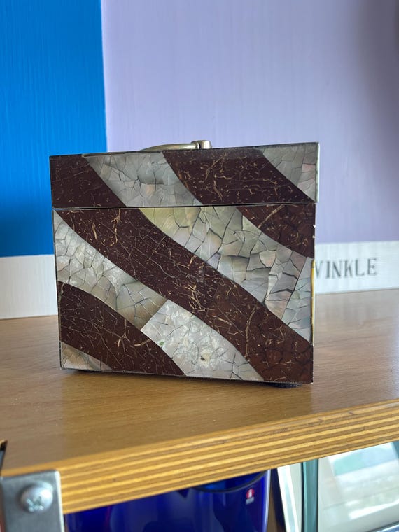 Postmodern Tessellated Polished Shell Maitland Sm… - image 5