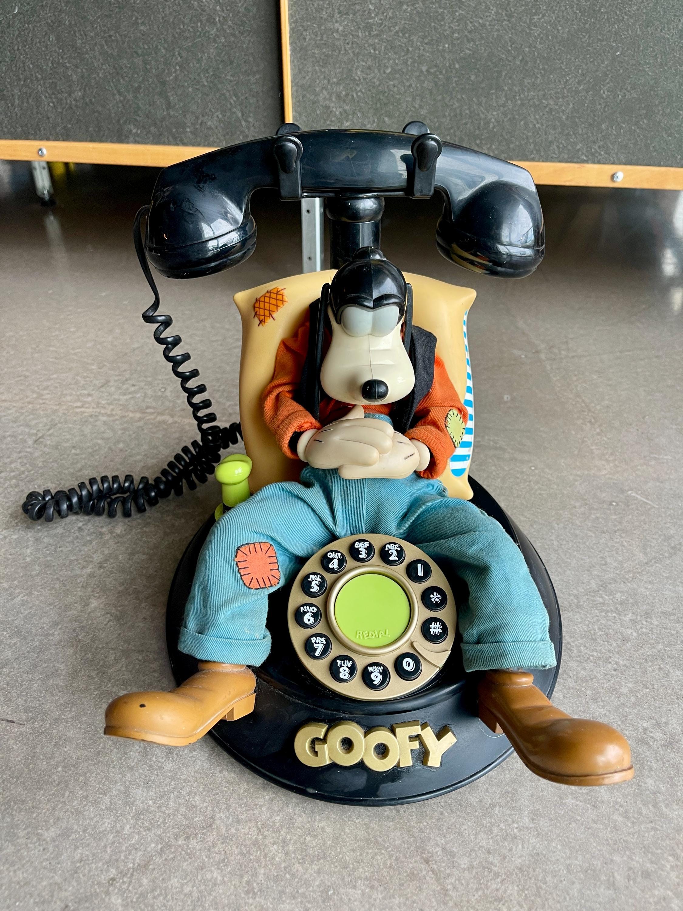 Vintage Goofy Animated Talking Landline Phone Sculpture - Etsy