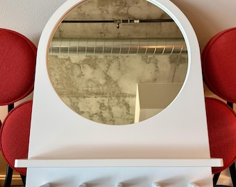 Ebba Strandmark Großer Saltröd Wandspiegel Integriert Regal Haken IKEA Auslaufartikel Vintage