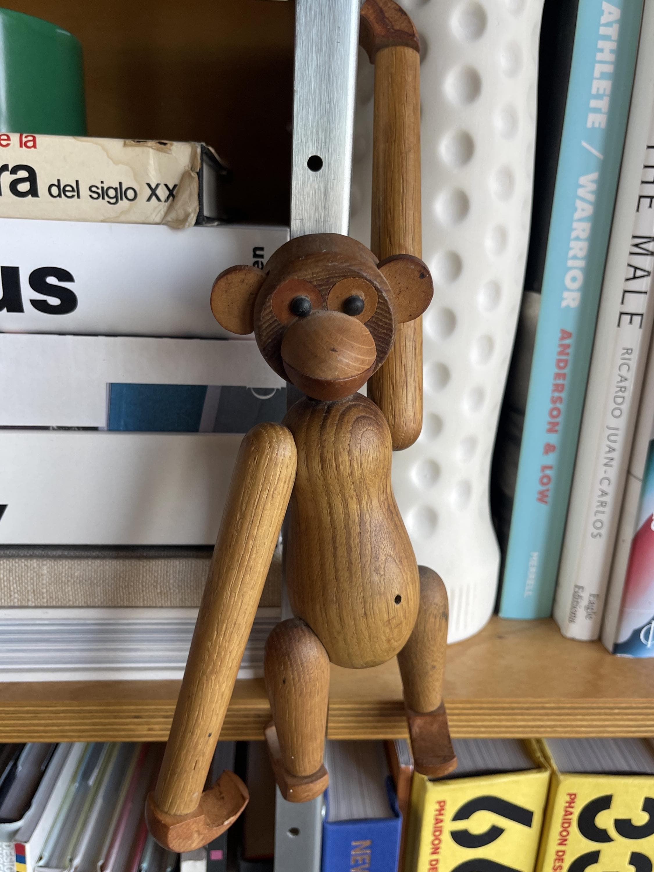 60s Japanese Zoo Line Kay Bojesen Style Wooden Articulated