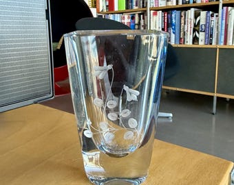 Vintage Mid Century Strombergshyttan, Signed Stromberg Swedish Art