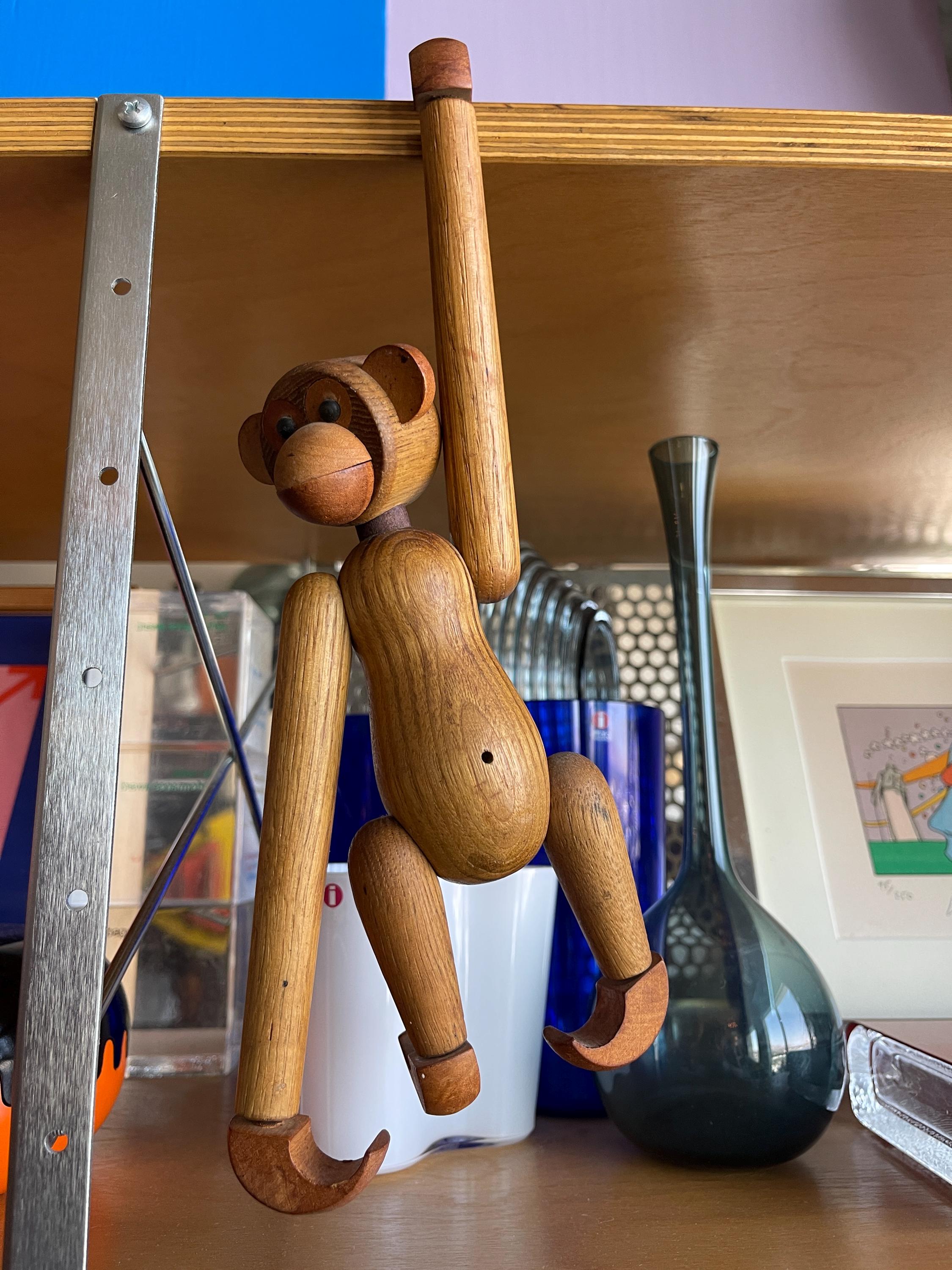 60s Japanese Zoo Line Kay Bojesen Style Wooden Articulated