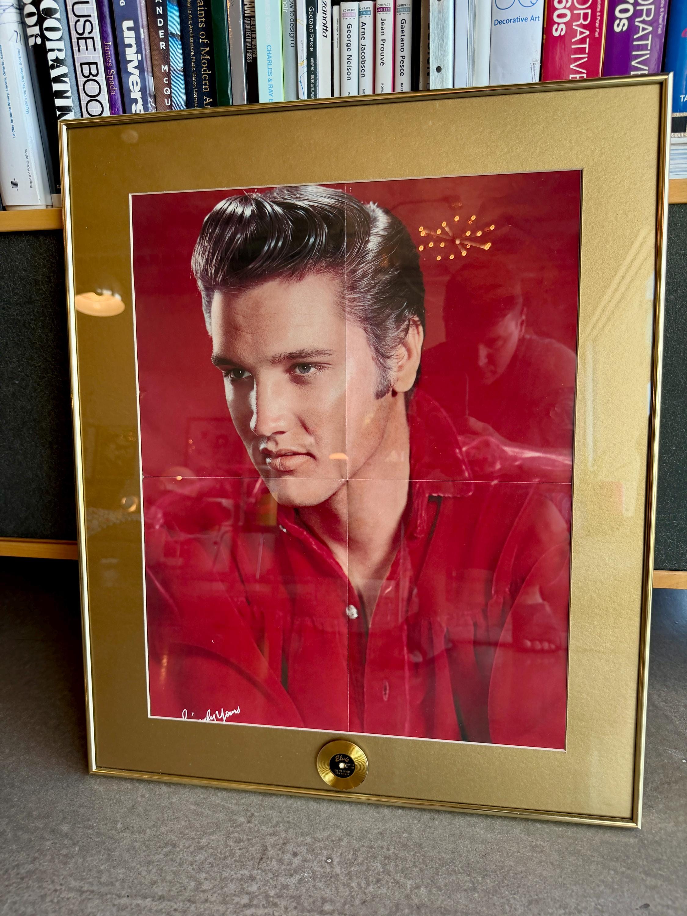 Elvis Presley Framed Gold Records - Etsy