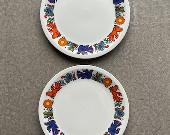 Acapulco Villeroy Boch Christine Reuter Vintage Graphic Plate Set