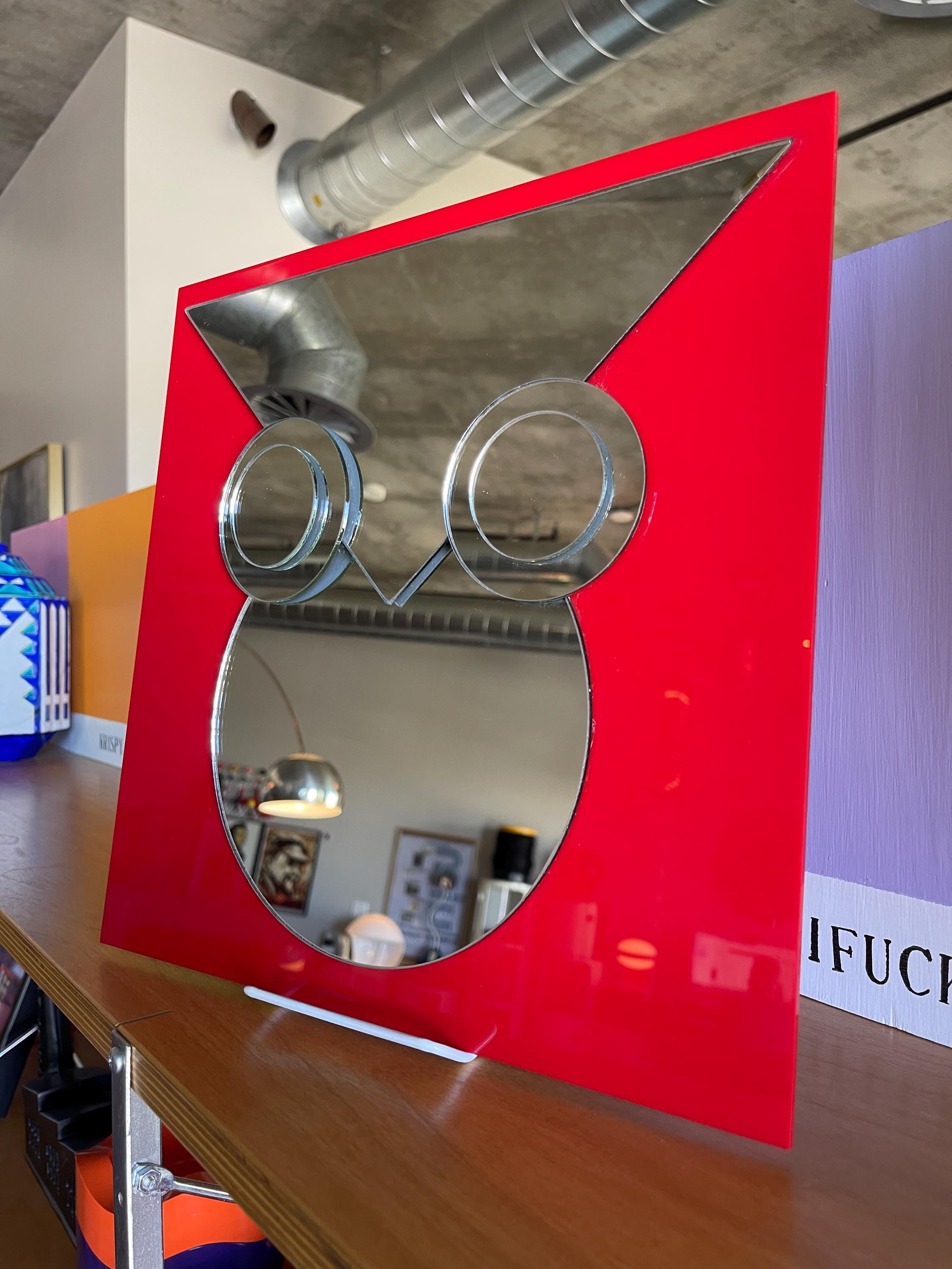 Kartell Vintage Wall Mirrors ミッドセンチュリー Kartell Mirror - Etsy