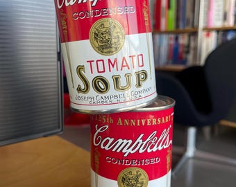 Campbell's Vegetable Soup can Original Vintage Can and Label