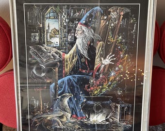 80s Melody Pena Wizard Poster Print Alberti Design California