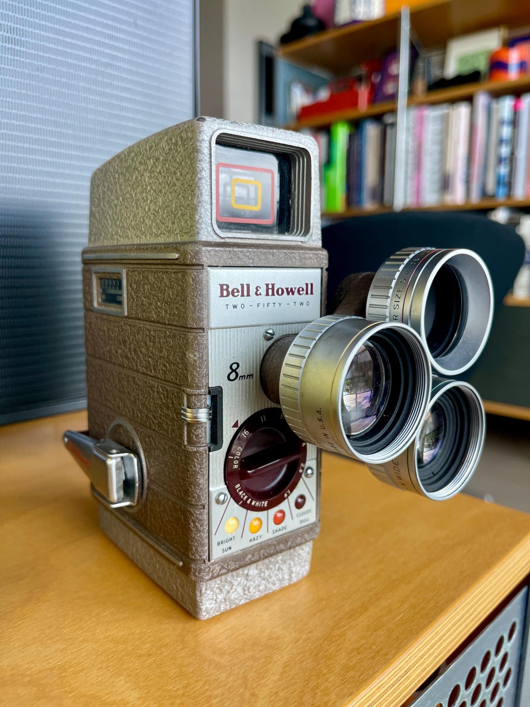 50s Bell & Howell 252 8mm Movie Camera Sculpture Object - Etsy