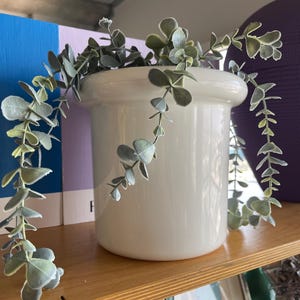 Large Australian Decor Postmodern Plastic Soft Edge Vase Kartell Style