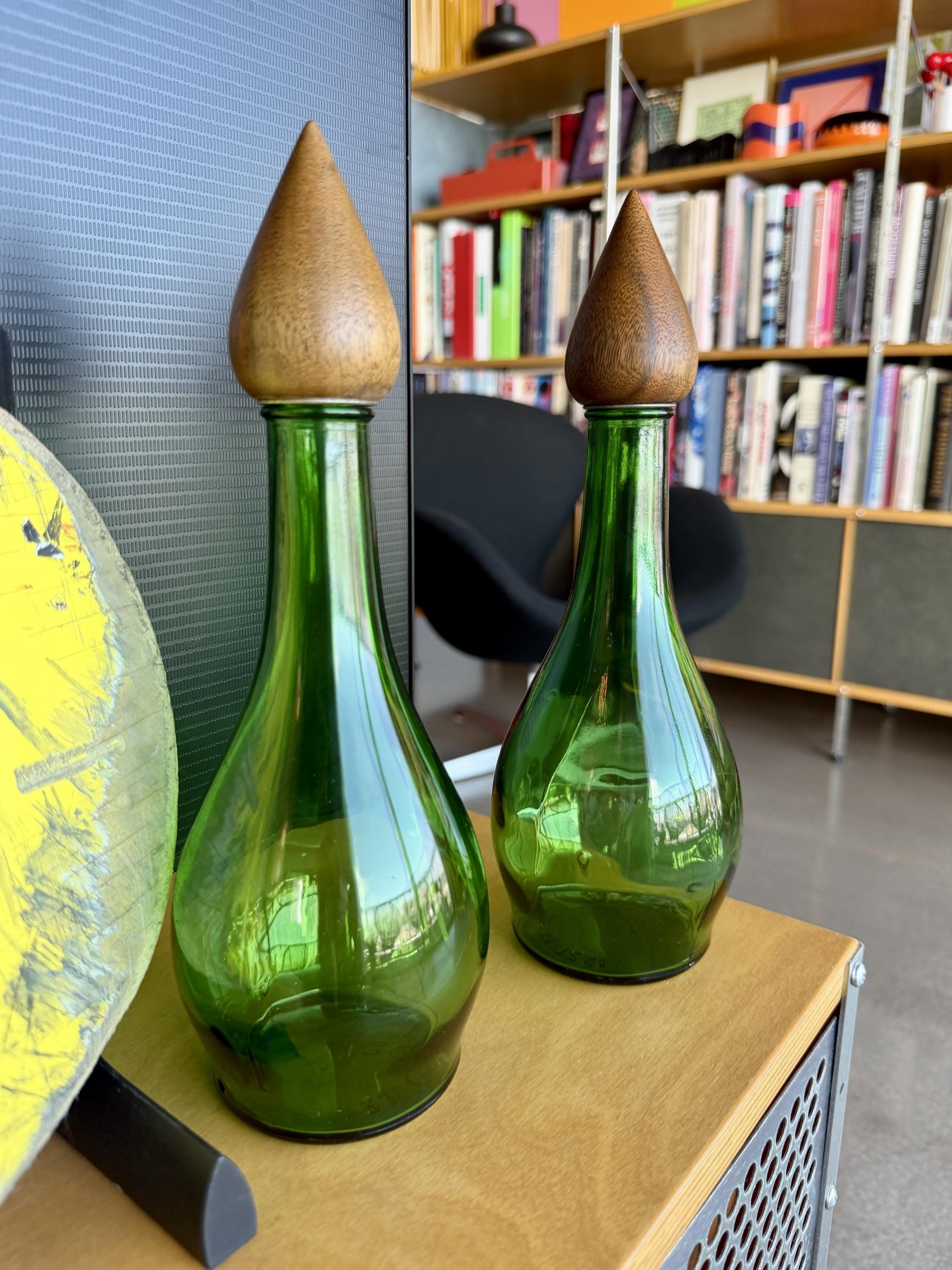 Duraglas Green Bottle Vintage - Etsy