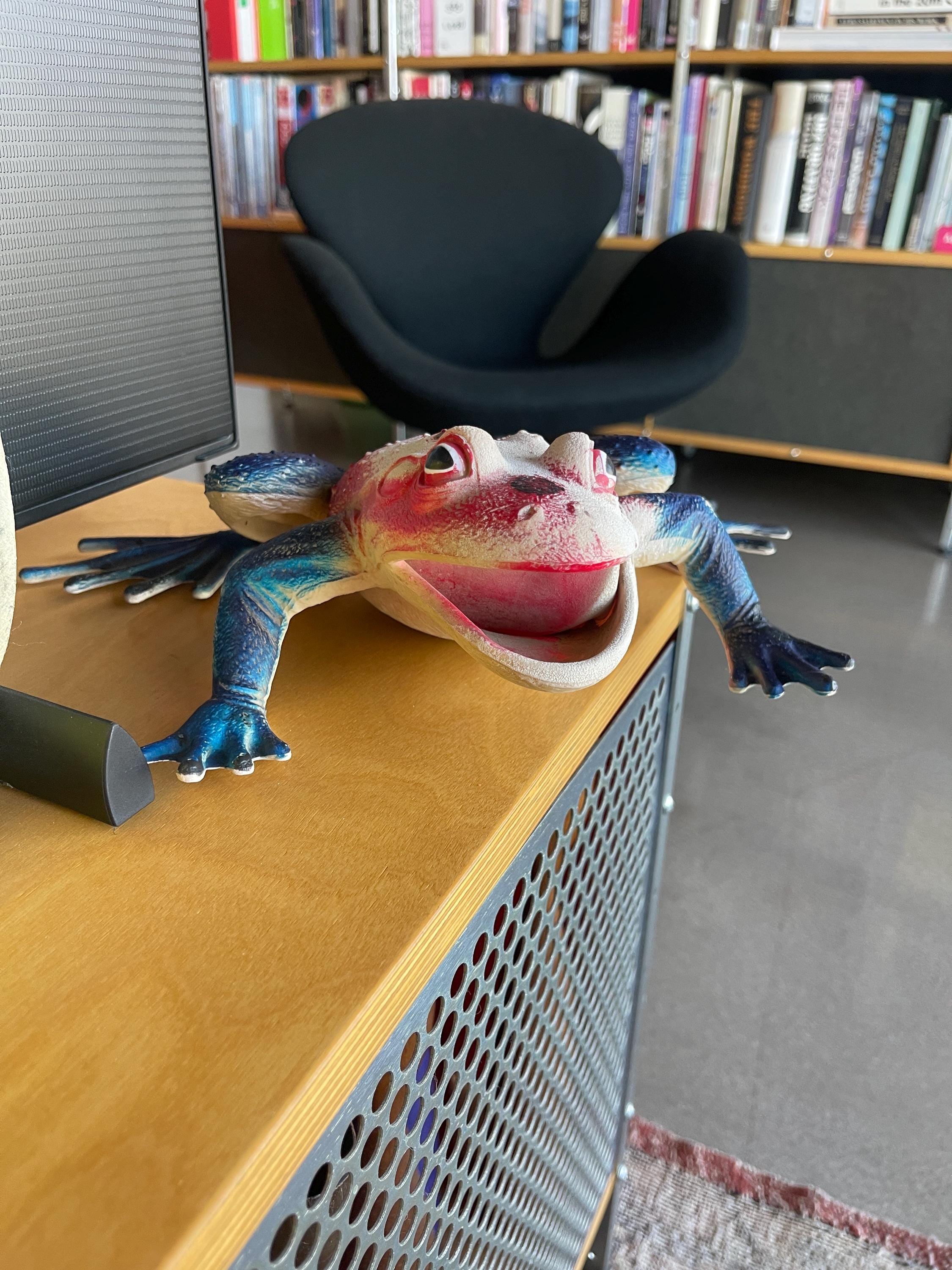 90s Oversized Frog Toy Sculpture Object Design Pop Art - Etsy