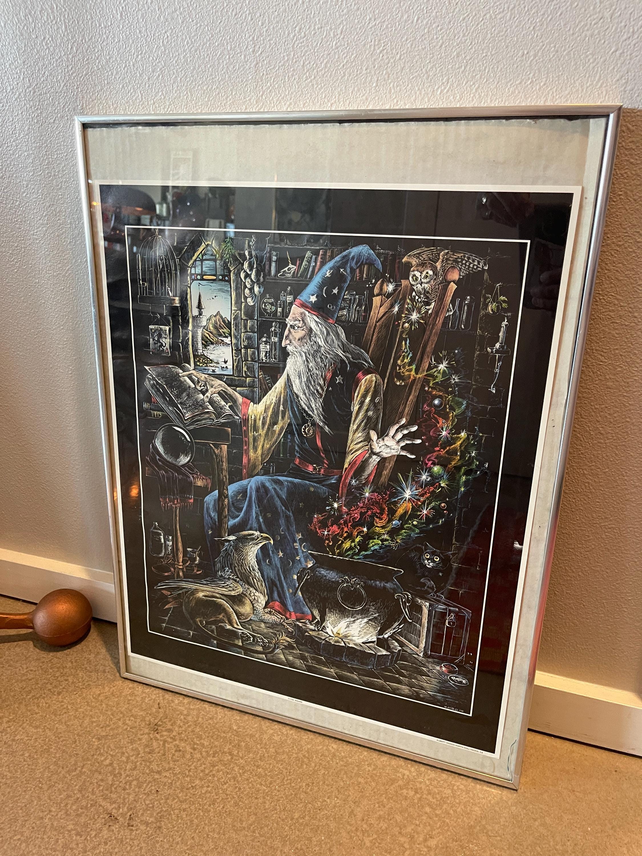 80s Melody Pena Wizard Poster Print Alberti Design California