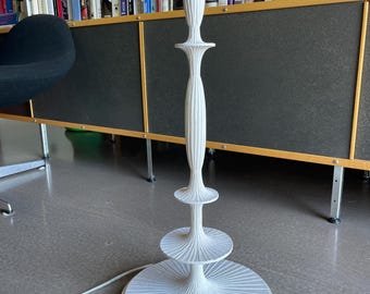 Barbara Barry Sculptural Lotus Table Lamp Tall Organic Design