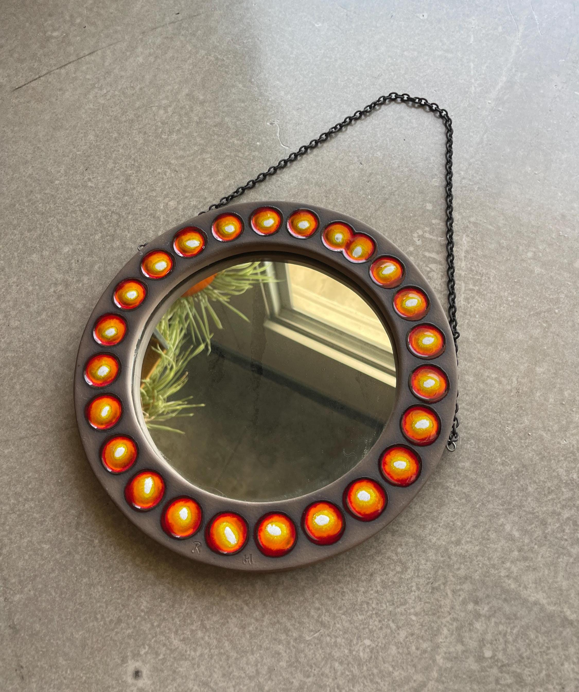 Kartell Vintage Wall Mirrors ミッドセンチュリー Kartell Mirror - Etsy