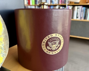 Vintage US Senate Ice Bucket Official United States Senate Seal Barware