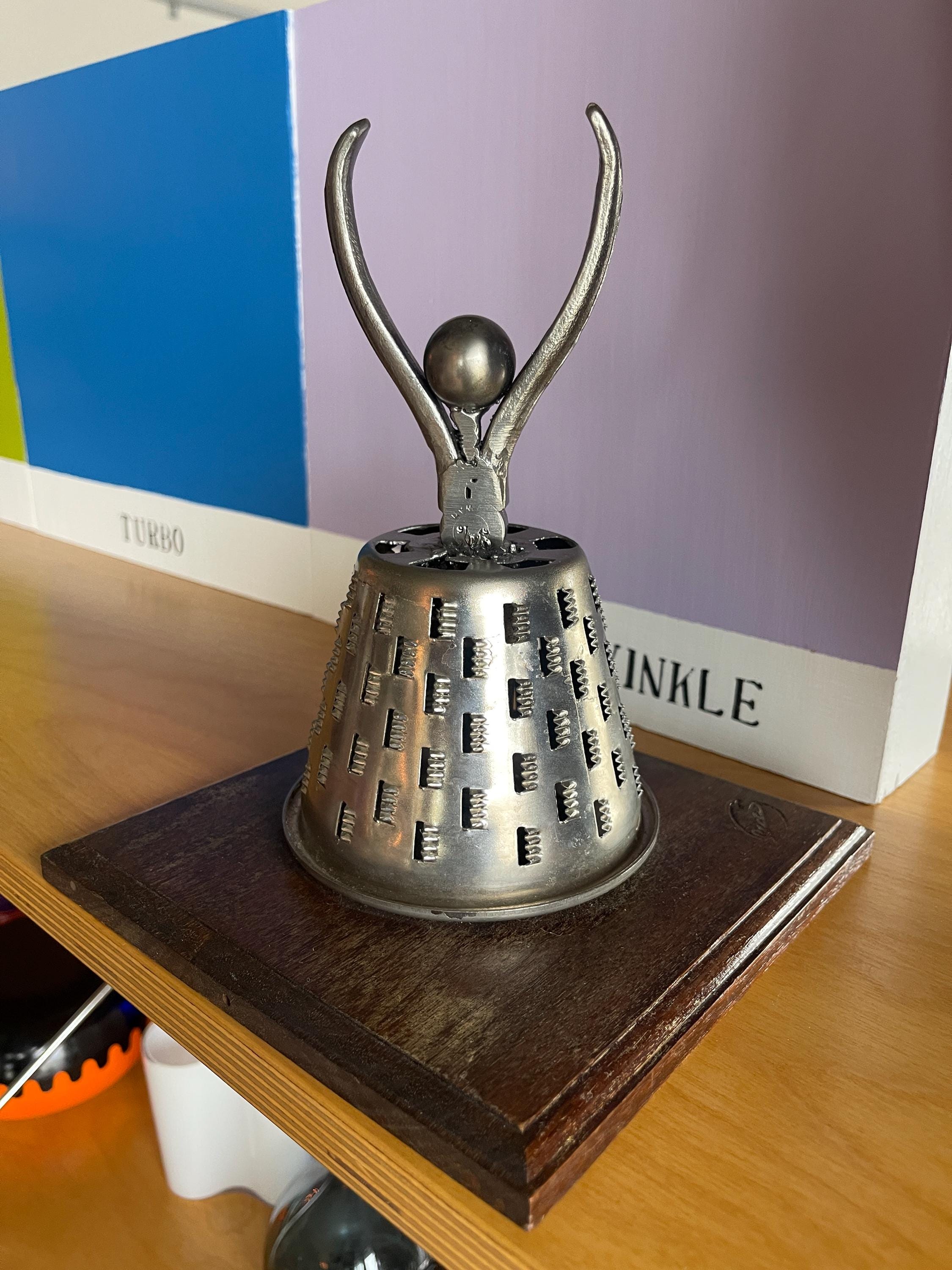 Unity pewter 英国製　フィッシュガラス　アールデコ　アンティーク Unity pewter 英国製 フィッシュガラス アールデコ アンティーク
