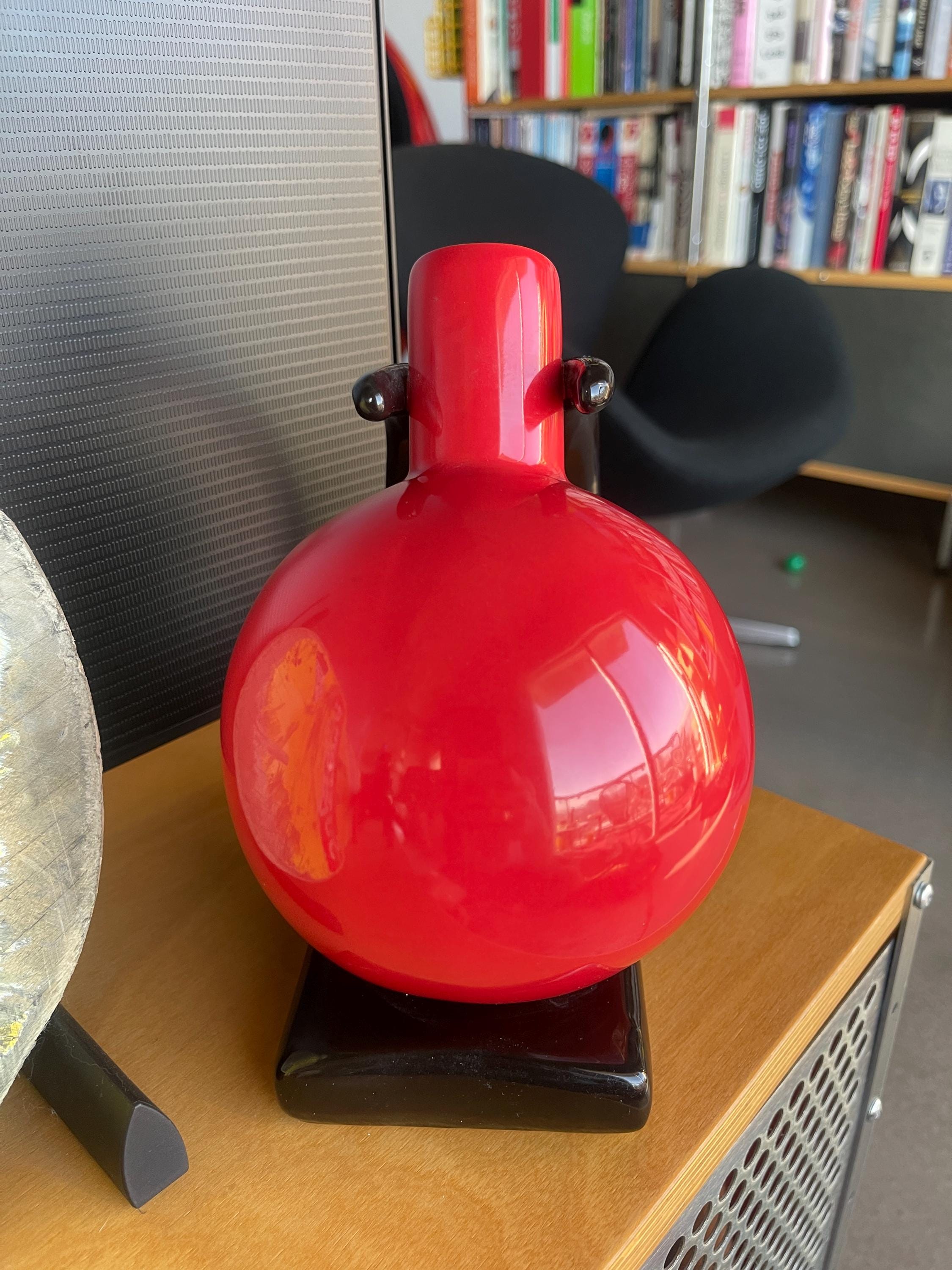 ポストモダン メンフィス デザイン時代の花瓶 エットーレ ソットサス