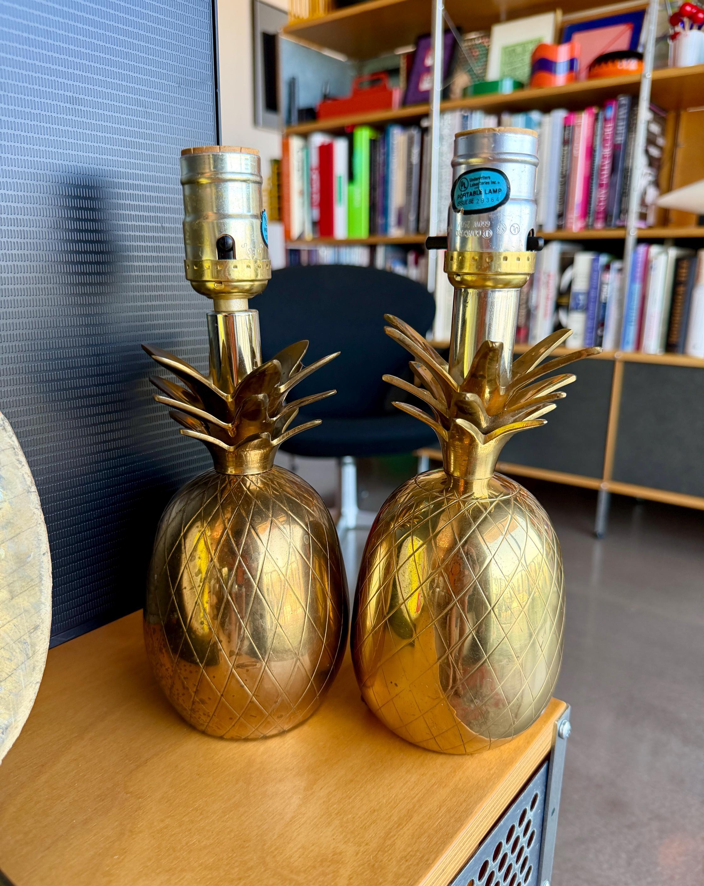 Vintage pineapple lamp - Etsy 日本
