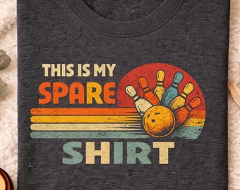 This is my spare, Funny Bowling Joke, Spare Shot Humor, League Night, Bowling Team, Lane Talk Comedy, Casual Alley Shirt, Playful Bowler