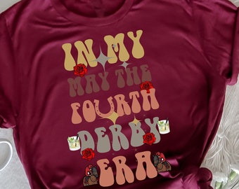 In My May The Fourth Derby Era, Horse Racing 2024 T-Shirt, Race Weekend, 2024 Kentucky Derby Shirt, Kentucky Derby Party Shirt, Racing Horse