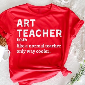 Projekt nauczyciela sztuki dla mężczyzn, nauczycielki sztuki dla kobiet, koszulka z podziękowaniami dla nauczyciela, koszulka nauczyciela sztuki, upiorna sztuka, ładna szkicowa koszulka, koszulka artystyczna