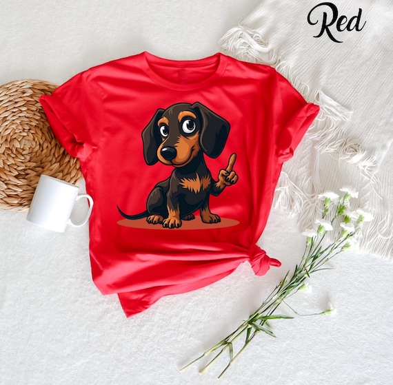 Perro Salchicha Marca De Ropa De Hombre Con Un Perro Del Perrito