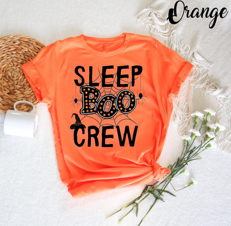 Sleep Boo Crew, Halloween Sleep, Technician Match T-Shirt, Halloween Matching Costume, Retro Halloween Tshirt, Cool Ghost, Funny Halloween
