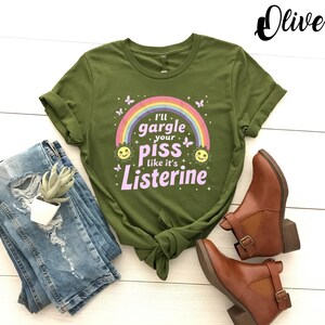 I'll Gargle Your Piss Like It's Listerine Funny Adult Humor T-Shirt, Bold Edgy Graphic Tee, Hilarious Joke Shirt, Dark Humor Shirt, Funny image 6
