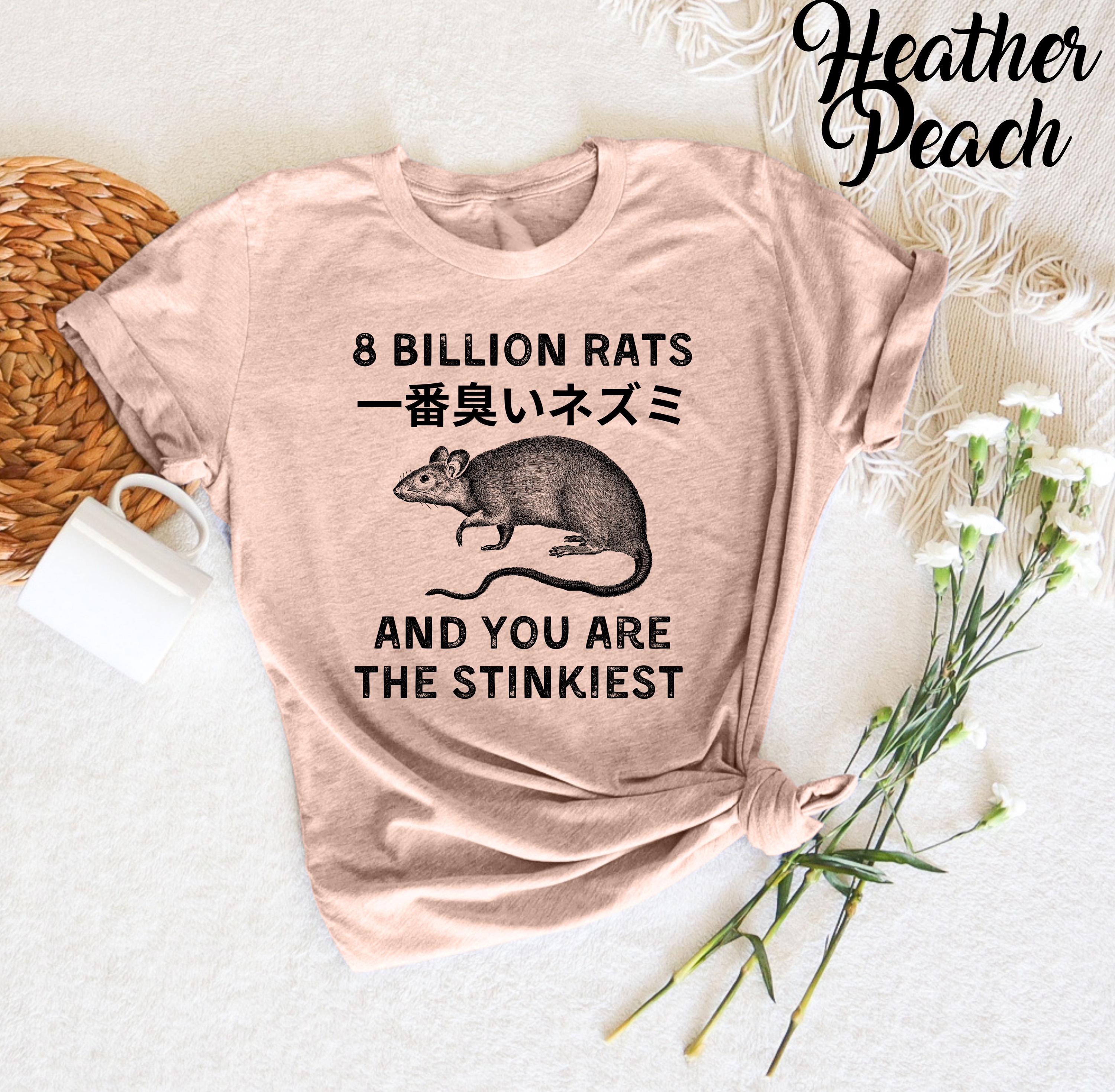 8 Billion Rats and You Are the Stinkiest, Funny Japanese Rat T