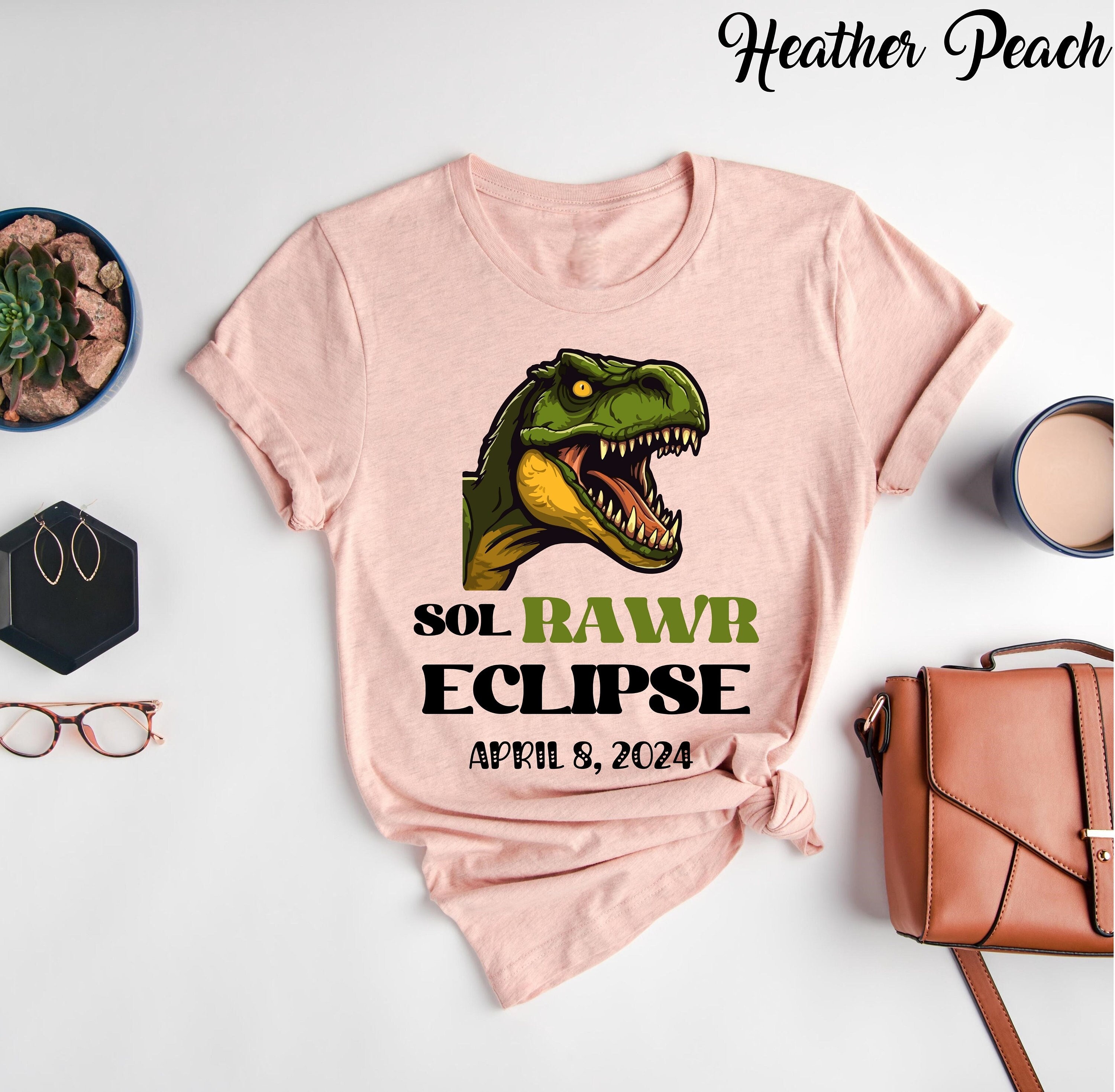 Tshirt Solrawr Eclipse, éclipse solaire du 8 avril 2024, cadeau éclipse de totalité en Amérique, événement Eclipse, Eclipse Kids, souvenir céleste du