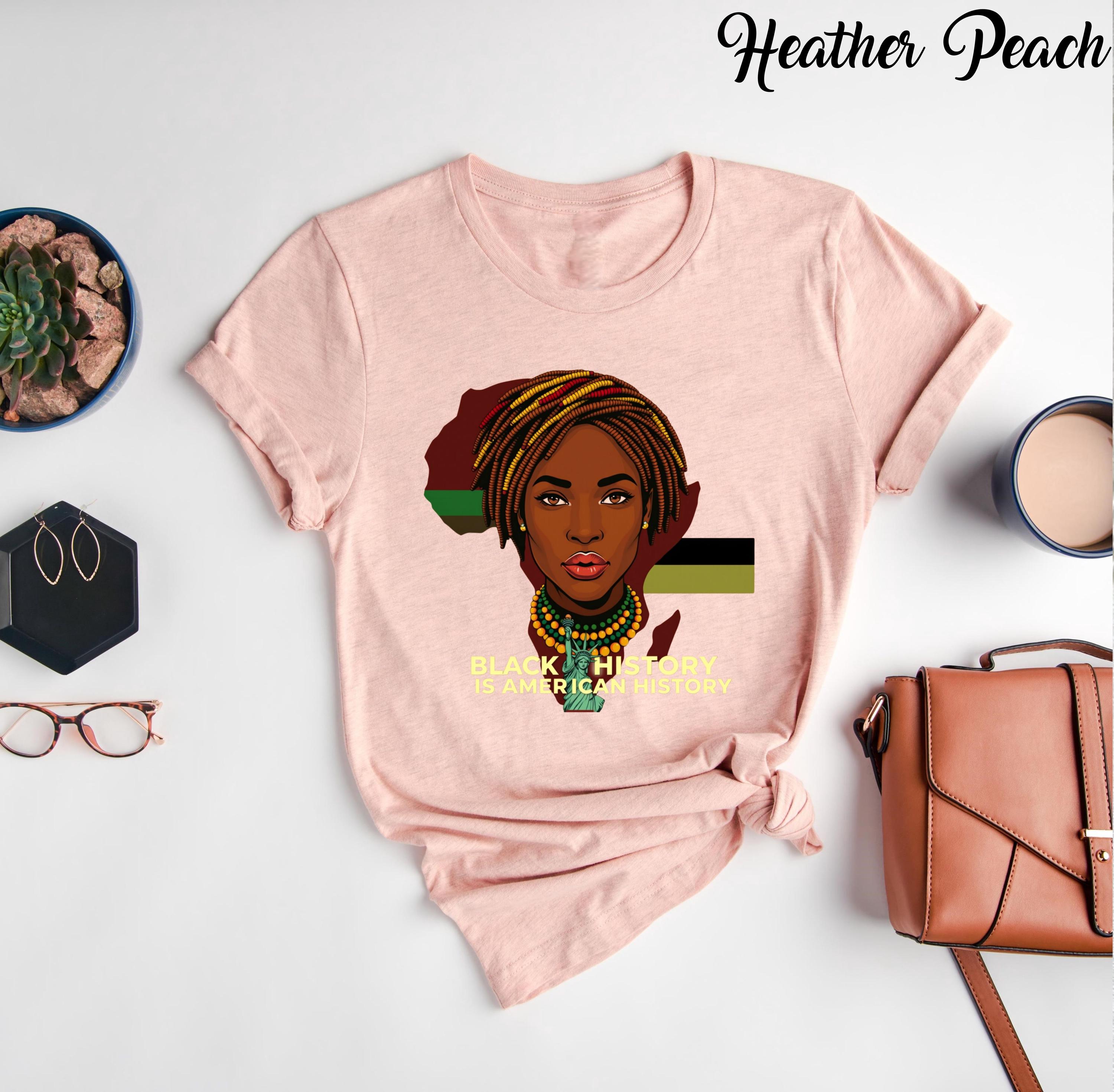 ファッション I Am Black History Month African American For Womens Girls T-Shirt I-Am-Black-History-Month-