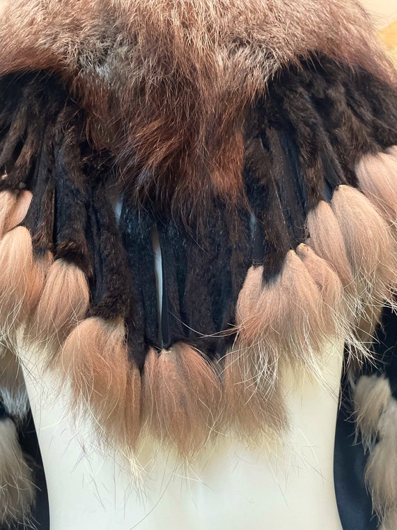 Vintage | Genuine Fox Fur Multi-Tail Stole | Wrap… - image 5