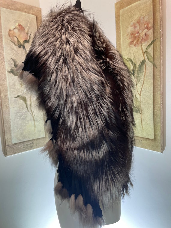 Vintage | Genuine Fox Fur Multi-Tail Stole | Wrap… - image 4