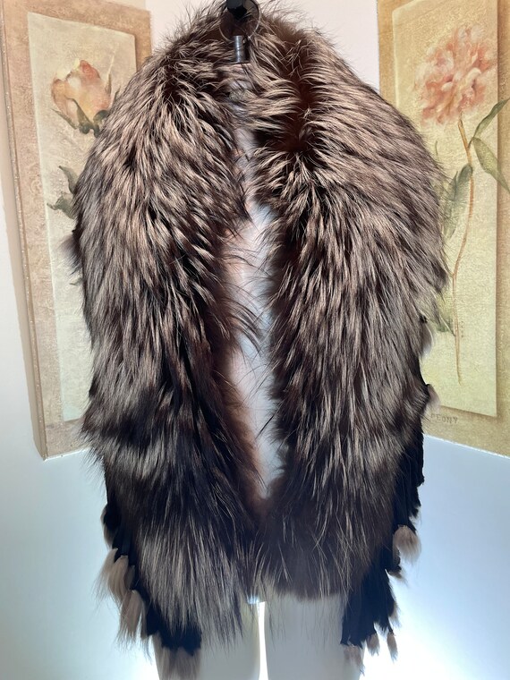 Vintage | Genuine Fox Fur Multi-Tail Stole | Wrap… - image 3