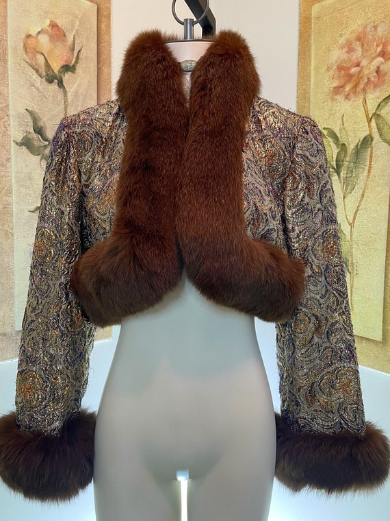 Bronze bolero jacket hotsell