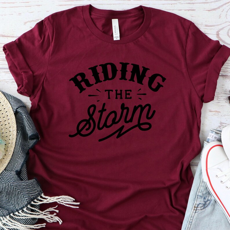Riding the Storm Tshirt, Florida Hurricane,stay Strong Florida,florida Support Shirt