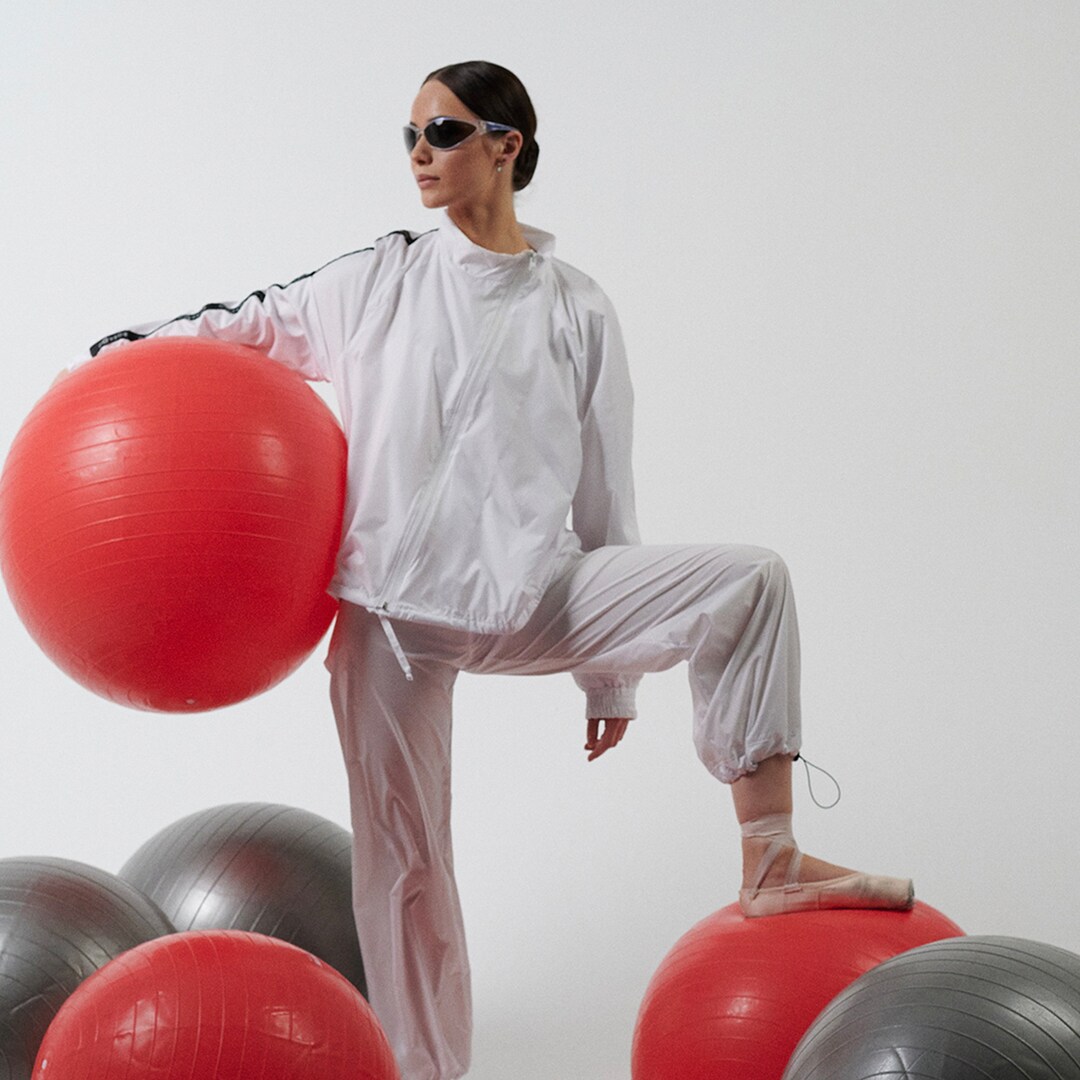 Ballet Warmup Set Fashion Workout Suit Warmup Clothing Trash