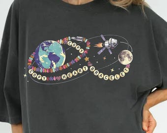 Retro Copy Heart, Copy Bracelet T-Shirt, Science Shirt, Space Shirt, Unisex Tee