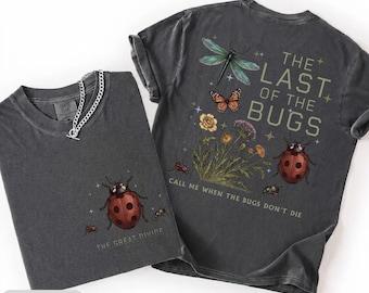 The Divide Tour Comfort Color The Last Of The Bugs 2 side Shirt, Folk Music Song Lyrics Inspired Tee, NK Merch Concert Shirt